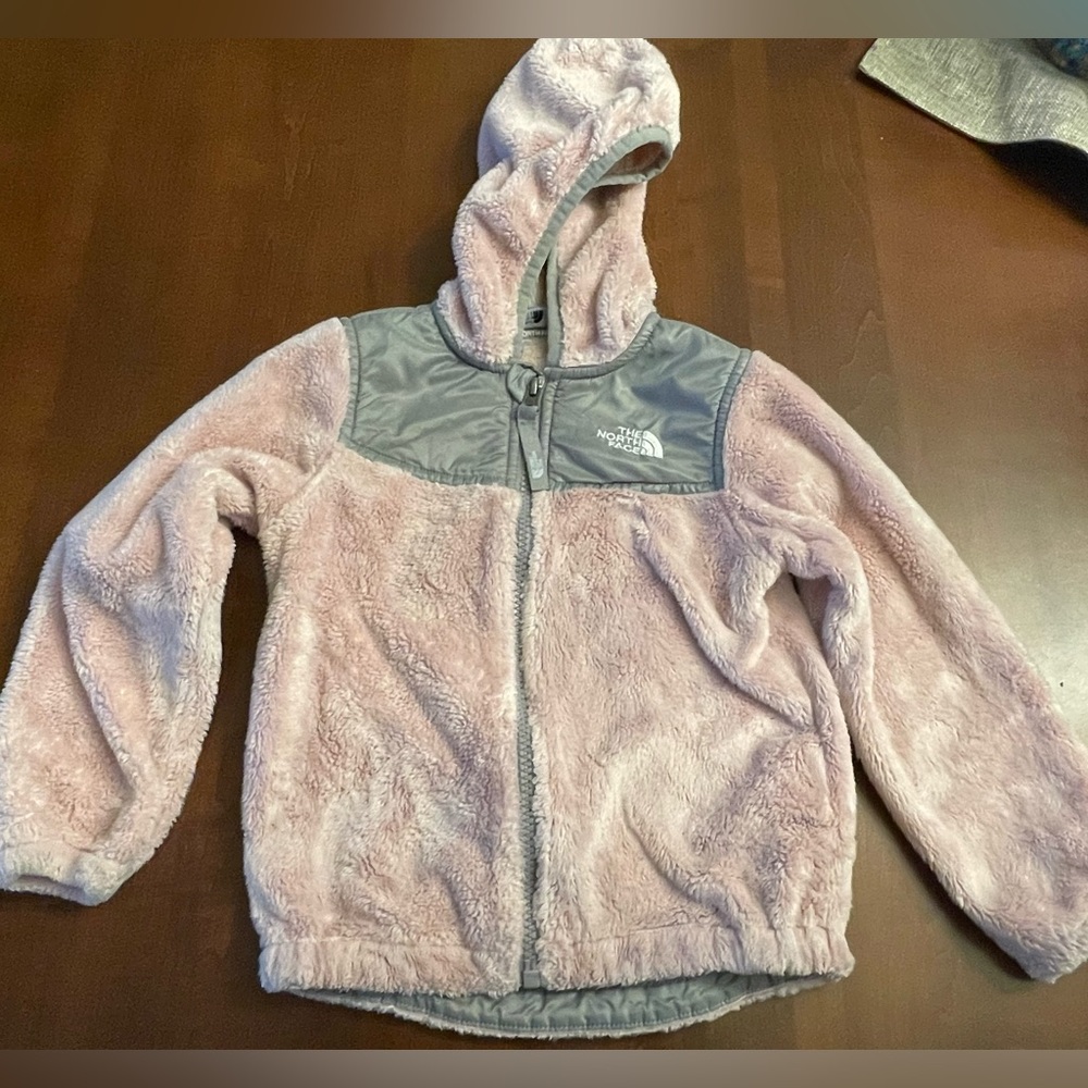 Northface blush colored jacket 3t